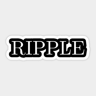 RIPPLE Sticker